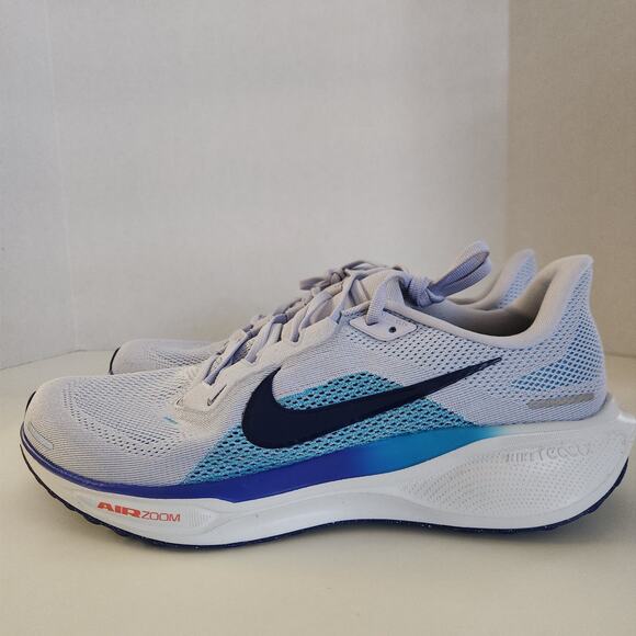 Nike Men\'s Pegasus 41 Ghost/Blue Void/Football Grey/Deep Night 11 Medium main image 6